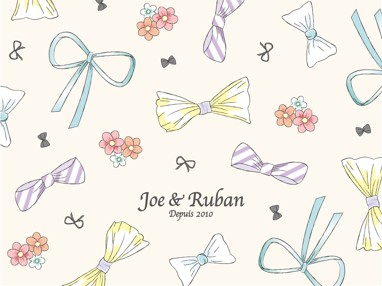 2012 Special Summer Wallpaper Pink Joe Ruban ジョーアンドリュバン