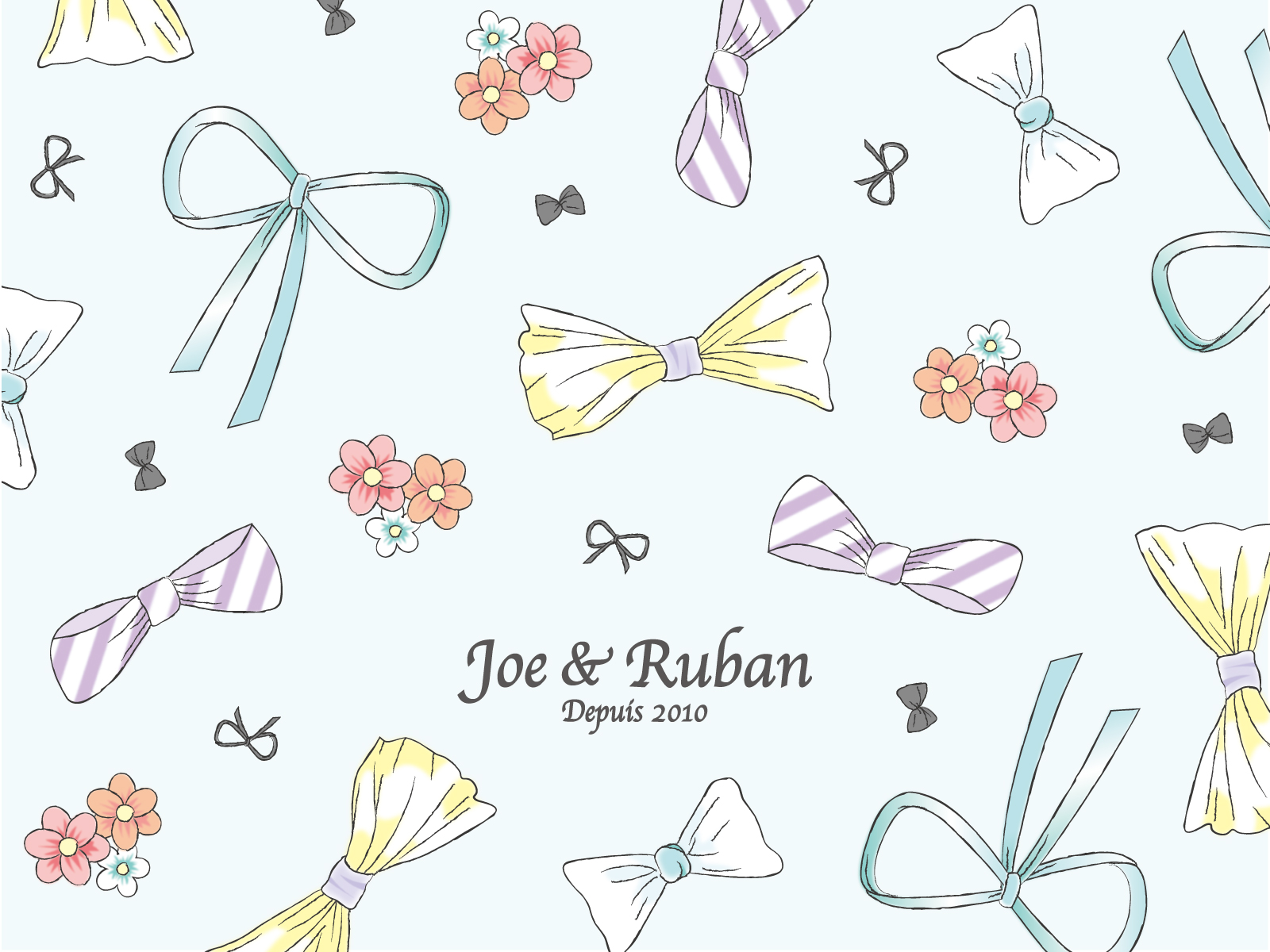 2012 Special Summer Wallpaper Blue Joe Ruban ジョーアンドリュバン